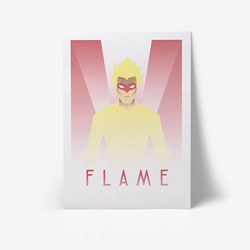 Flame Heros Poster