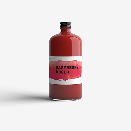 Raspberry Juice + Packaging
